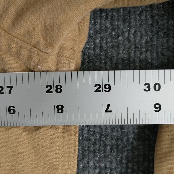 L.L. Bean Men's Button Up Shirt Tan XXL Tall Long Sleeve Chest Pocket Cotton - Picture 13 of 13